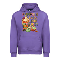 Tulip Pumpkin spice livin' my best life Urban Hoodie - NancyCooperArtShop