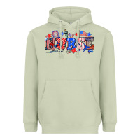 4th Of July Nurse Heavyweight Hoodie | Teevron