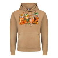 Vintage Camel pumpkins coffee cups Vintage Hoodie - Zillion Design Studio