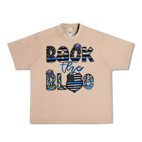 Burro back the blue1 Urban Heavy Tee - CowhideDigitalArt
