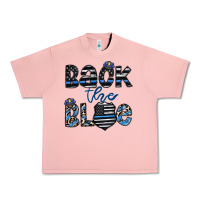 Salmon back the blue1 Urban Heavy Tee - CowhideDigitalArt