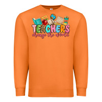 Carrot teacher change the world Premium Sweatshirt - MaliasSmallBusiness