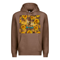 Chestnut be kind bee and sunflowers Premium Hoodie - Artiststas
