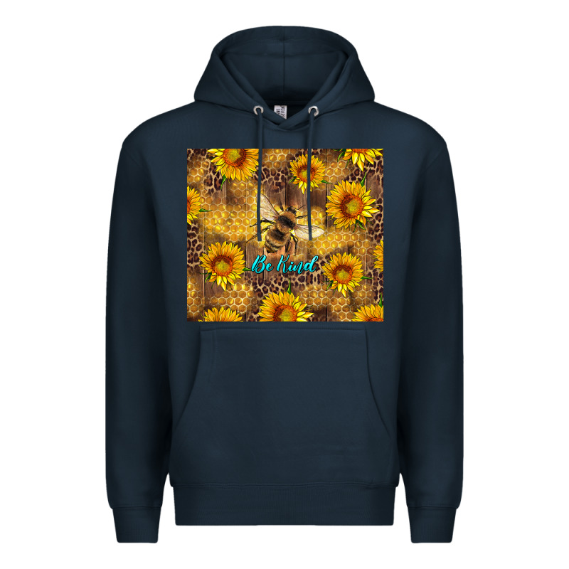 Be Kind Bee And Sunflowers Premium Hoodie by Artiststas | Teevron