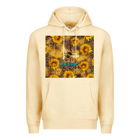 Pina Colada be kind bee and sunflowers Premium Hoodie - Artiststas