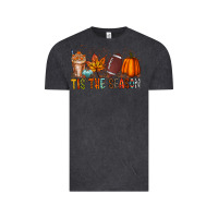 Vintage Black tis the season Vintage Tee - RacoonDesign