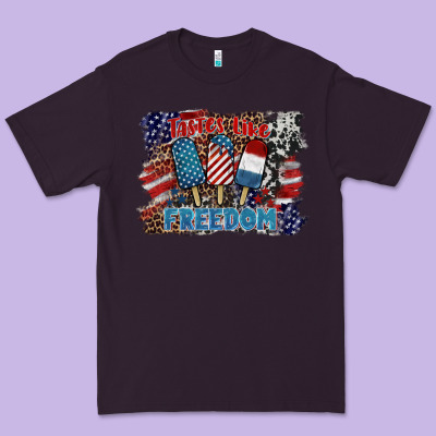 Tastes Like Freedom Premium Tee Designed By Barkaloodesign