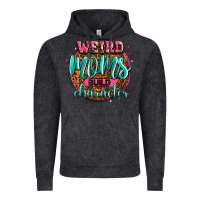 Vintage Black weird moms build character Vintage Hoodie - Zillion Design Studio