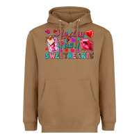 Toasted Coconut my class is full of sweethearts Heavyweight Hoodie - NancyCooperArtShop