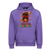 Tulip santa's favorite assistant afro messy bun Urban Hoodie - texasbilliewilder