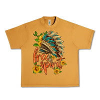 Peanut Butter free spirit sunflower and indian headdress Urban Heavy Tee - HRA Design Shop