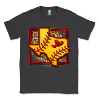 Smoke leopard softball texas map Classic Tee - Jasminsmagicworld