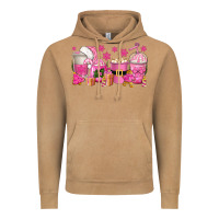 Vintage Camel pink christmas coffee cups Vintage Hoodie - texasbilliewilder