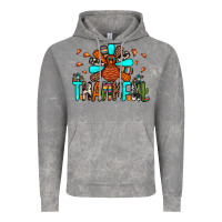 Cloud Rock thankful turkey Vintage Hoodie - JahusDesignShop