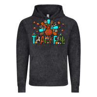 Vintage Black thankful turkey Vintage Hoodie - JahusDesignShop