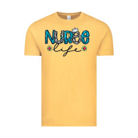 Vintage Mustard Nurse life Vintage Tee - CowhideDigitalArt