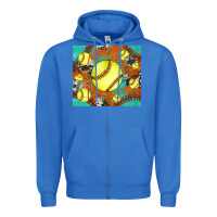 True Royal softball cowhide turquoise glitter tumbler Zipper Hoodie - Jasminsmagicworld