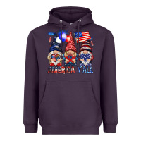 Plum America yall Heavyweight Hoodie - NancyCooperArtShop