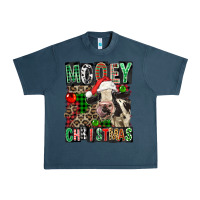 Midnight Navy Mooey christmas Urban Heavy Tee - FaDigitalArtStudio