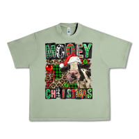 Oil Green Mooey christmas Urban Heavy Tee - FaDigitalArtStudio