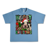 Pebble Blue Mooey christmas Urban Heavy Tee - FaDigitalArtStudio