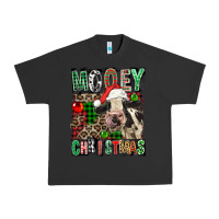 Pigment Black Mooey christmas Urban Heavy Tee - FaDigitalArtStudio