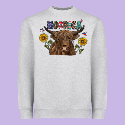 Moorica Heavyweight Sweatshirt Designed By Cowhidedigitalart