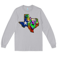 Moon Dust texas map halloween Long Sleeve Tee - JahusDesignShop