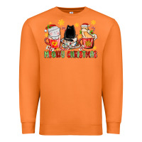 Carrot meowy christmas cats coffee cups Premium Sweatshirt - MaliasSmallBusiness