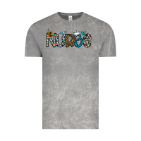 Cloud Rock nurse Vintage Tee - CowhideDigitalArt