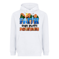 White faith can move mountains Heavyweight Hoodie - MaliasSmallBusiness