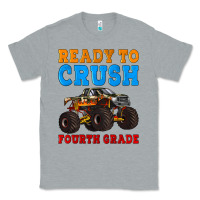 Heather Grey ready to crush fourth grade Classic Tee - Artiststas