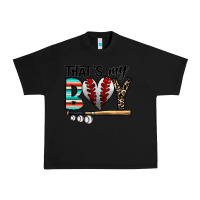 Black baseball Urban Heavy Tee - CowhideDigitalArt