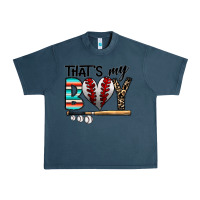 Midnight Navy baseball Urban Heavy Tee - CowhideDigitalArt