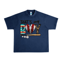 Navy baseball Urban Heavy Tee - CowhideDigitalArt