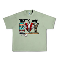 Oil Green baseball Urban Heavy Tee - CowhideDigitalArt