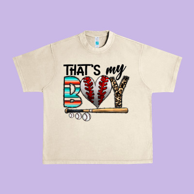 Baseball Urban Heavy Tee Designed By Cowhidedigitalart