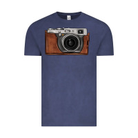 Vintage Denim vintage camera Vintage Tee - FaDigitalArtStudio
