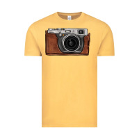 Vintage Mustard vintage camera Vintage Tee - FaDigitalArtStudio