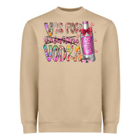 Mushroom vis for valentine vodka Heavyweight Sweatshirt - RacoonDesign