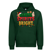 Forest Green Baking spirits bright Urban Hoodie - NancyCooperArtShop