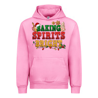 Fuchsia Pink Baking spirits bright Urban Hoodie - NancyCooperArtShop