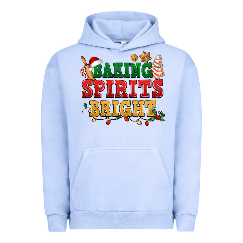 Baking Spirits Bright Urban Hoodie by NancyCooperArtShop | Teevron
