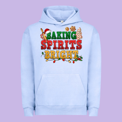 Baking Spirits Bright Urban Hoodie Designed By Nancycooperartshop