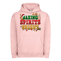 Pigment Salmon Baking spirits bright Urban Hoodie - NancyCooperArtShop