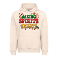 Sandshell Baking spirits bright Urban Hoodie - NancyCooperArtShop