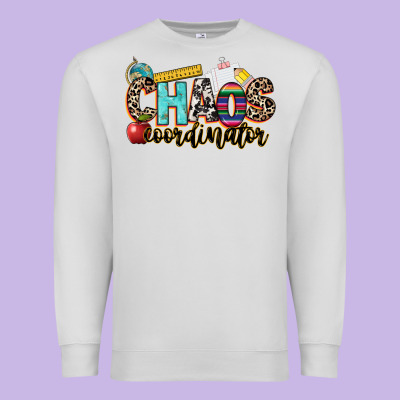 Chaos Coordinator Premium Sweatshirt Designed By Nancycooperartshop