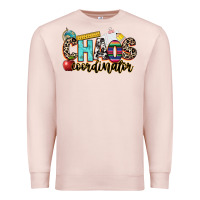 Pale Pink chaos coordinator Premium Sweatshirt - NancyCooperArtShop