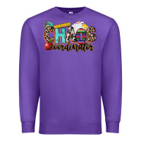 Purple chaos coordinator Premium Sweatshirt - NancyCooperArtShop