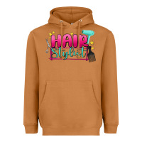 Meerkat hair stylist Heavyweight Hoodie - MaliasSmallBusiness